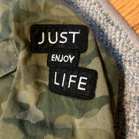 Zara Army button up - Picture 2 of 6